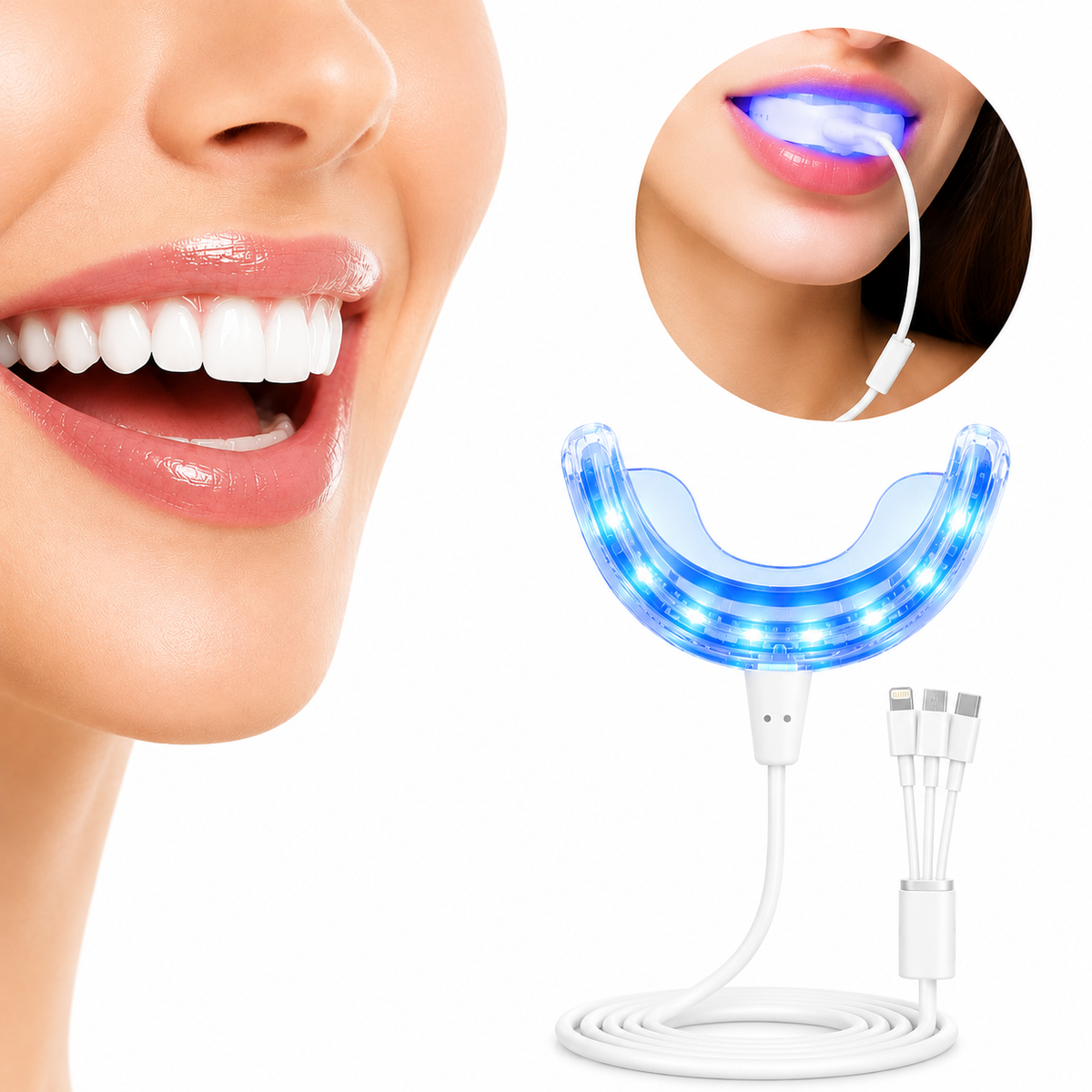 Ivory Mint - Portable Teeth Whitening Lamp